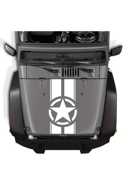 Avex Αυτοκόλλητο αυτοκόλλητο για οχήματα εκτός δρόμου, μοντέλο "Army Star", μ...