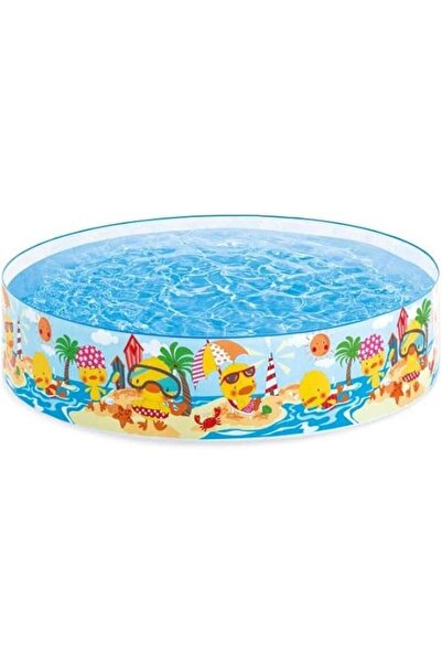 Intex Small Duck Design Swimming Pool, Multicolor