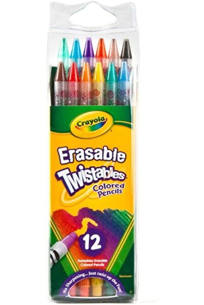 Crayola Erasable Colored Pencils - 12 Pack
