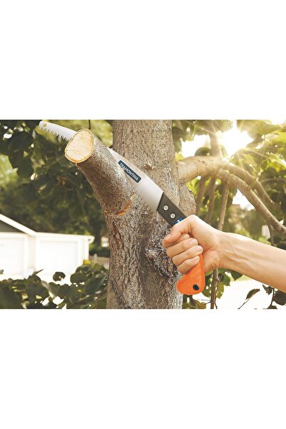 TRAMONTINA Fixed Metal Pruning Saw 320 mm with Rubber Handle