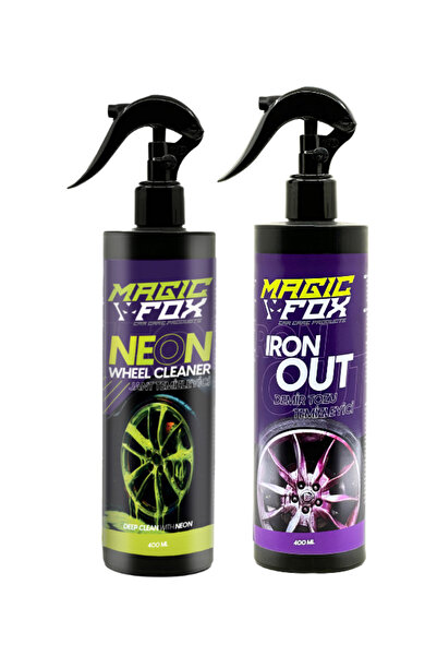 Magicfox Demir Tozu & Neon Jant Temizleyici Set