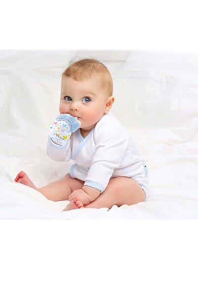 Mini Baby قفاز سيليكون لتسنين الأطفال (على شكل يد)