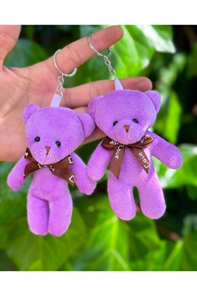 Le Manolia Accessories KARARMAZ ÇELİK MOR LOTUS KOLYE ,AYICIK VE satürn küre öğretmenler günü hediye