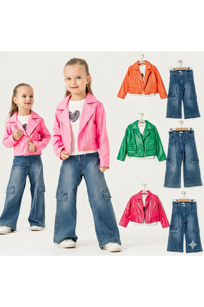 Cremix بدلة العيد للفتيات مع سترة