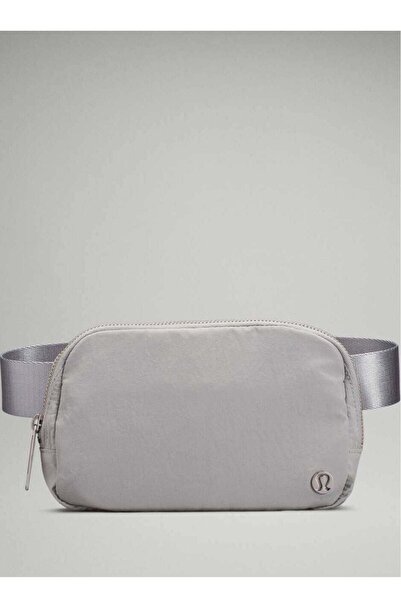 lululemon Everywhere Belt Bag, Compact with Zippered Exterior & Interior Pockets, Grey