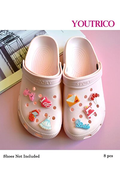 Youtrico Cute Glow-in-the-Dark Jibbitz Charms for Crocs - Slipper Ornament Set