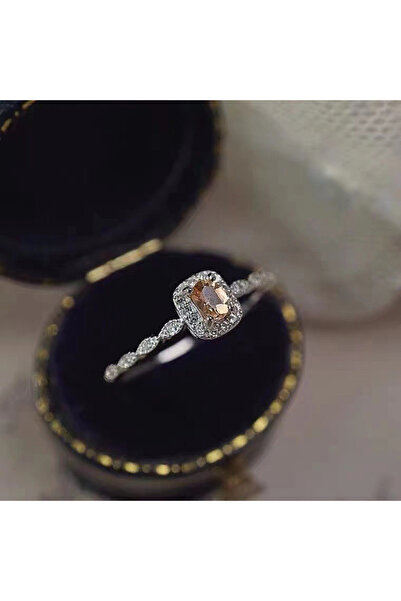 Choice 7 خواتم فريدة من نوعها من الزركونيا المكعبة البرتقالية من هويتان Q660،...