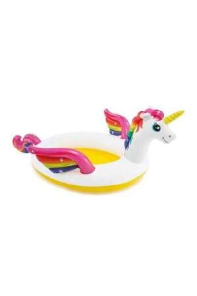 Intex Mystic Unicorn Inflatable Children's Pool - 151 liters, 272x193x104 cm
