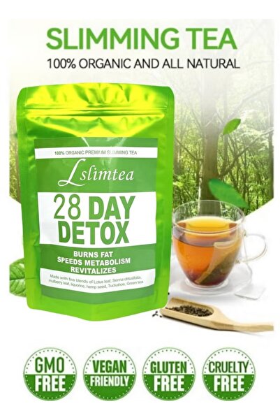 Wins Town 28-Day Organic Weight Loss Tea: Promotes Fat Digestion and Absorption, Bowel Movement