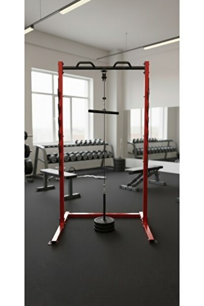 RADASPORT Squat rack Lat-pulldown Barfiks Bench-press Halter standi