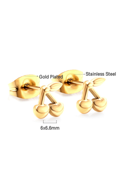 Choice Gold Trending Korean Style Ear Stud For Women Girls New Shell Shape St...