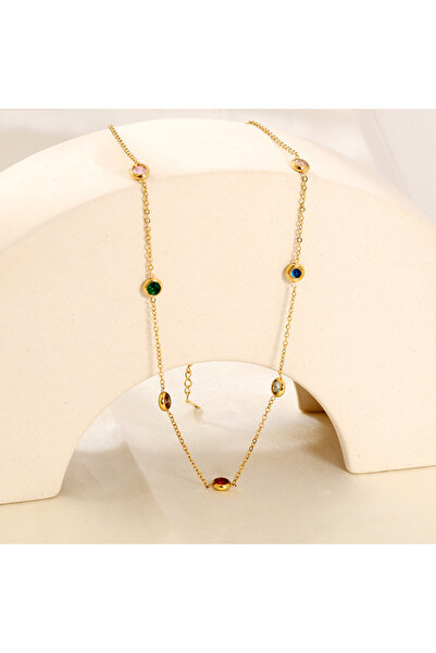 Choice LPN12201G Trendy Personalized Cuban Chain Stainless Steel Punk Party for Men and Women, Minimalist J