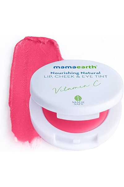 Mamaearth Lip & Cheek Tint, 01 Beetroot Red, 4 g