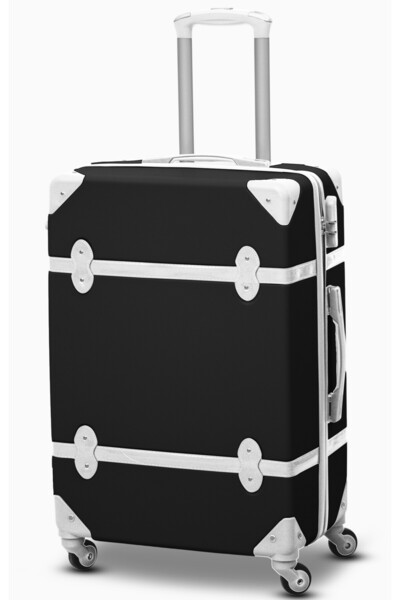 ZAAPPY حقيبة سفر كلاسيكية خفيفة الوزن مصنوعة من مادة ABS صلبة مقاس 24 بوصة (2...