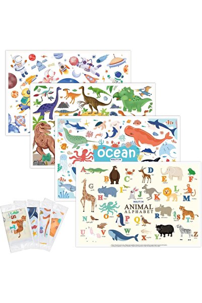 Maliton Σουπλά μιας χρήσης για μωρά, 32 τεμάχια – Αδιάβροχα αυτοκόλλητα παιδι...