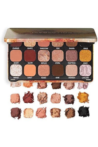 Revolution Beauty London لوحة ظلال العيون فوريفر فلوليس - برونز تمبتيشن