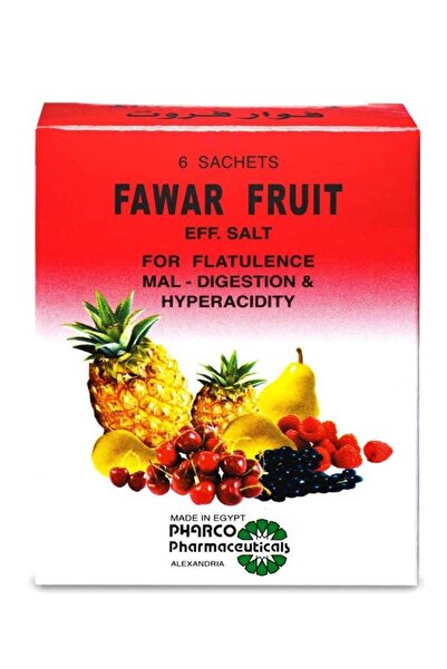 FAWAR أكياس فوارة بنكهة الفاكهة، 6 قطع