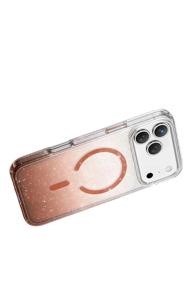 m.tk moveteck iPhone 17 Pro Max Compatible Magsafe Enabled Color Changing Glittery Sparkling Transparent Lillian Cover
