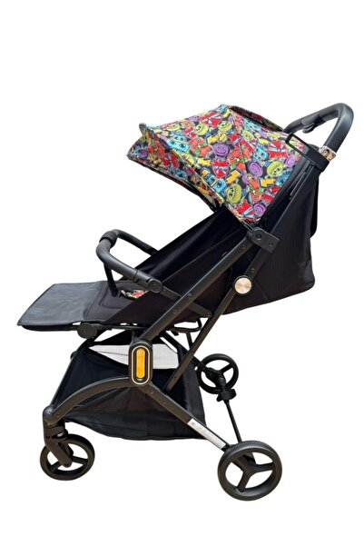 L-Sun Children's Sport Stroller with Reclining Seat, Trolley, Adjustable Backrest — Multicolor