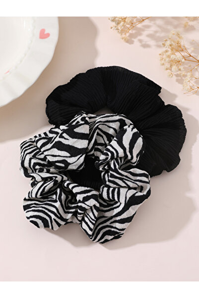 Take Two By Styli Set of 2 - Printed Hair Tie