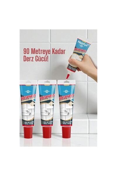 Skygo Beyaz Derz Dolgu Macunu Fayans Arası Temizlik ve Yenileme Çözümü 90 Metre