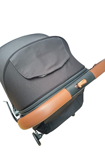 L-Sun Children's Sport Stroller with Reclining Sleep Position, Trolley, Adjustable Backrest - Gray