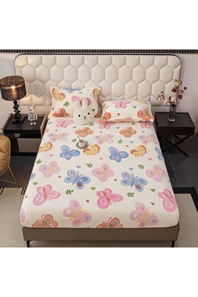 CHIRASO Set Husă COCOLINO, cu ELASTIC, pentru saltea de 180x200,160x200 și 140x200 și 2 Fețe Pernă