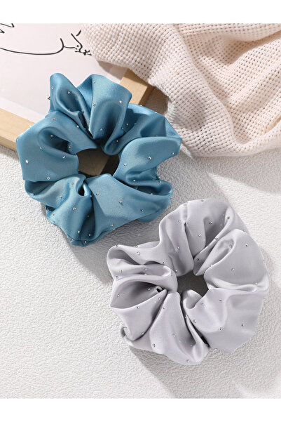 Take Two By Styli Set of 2 - Satin Hair Tie