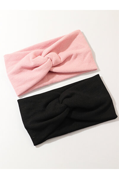 Take Two By Styli Set of 2 - Solid Twist Headband