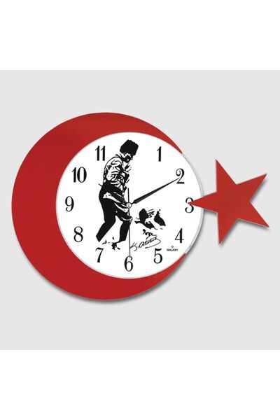 Skygo Ay Yildiz Duvar Saati 134-3