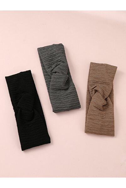Take Two By Styli Set of 3 - Texture Twist Headband