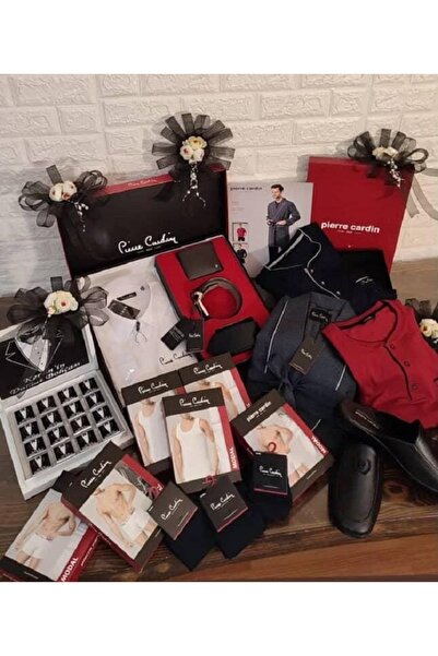 Pierre Cardin damat bohça seti