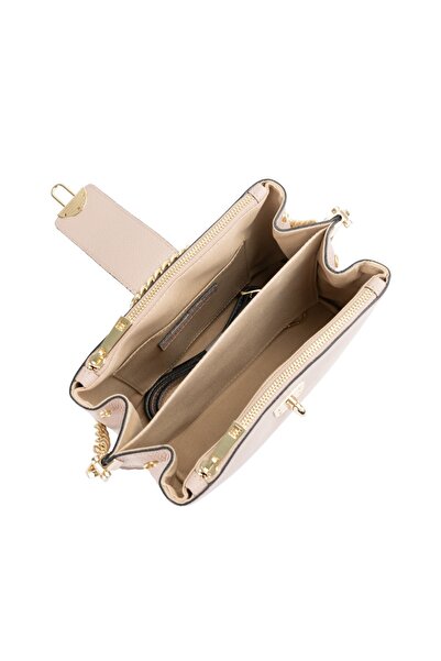 Posete Fagaras Mini Noelle Leather Purse - ORANGE, 4 Compartments, 1 Pocket, 1 Adjustable Strap Max. 122 cm