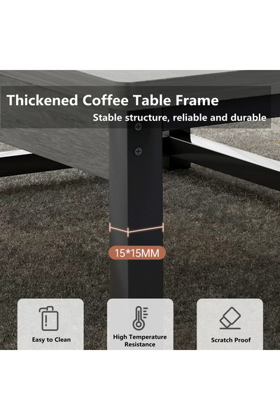 Zztcmp Coffee Table,Sofa Table,Center Table for Living Room