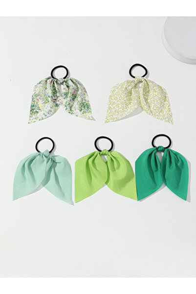 Take Two By Styli Set of 5 - Knot Decor Hair Ties