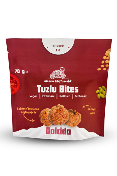 Dolc'ida Tuzlu Yulaflı Kurabiye (Vegan-Glütensiz)