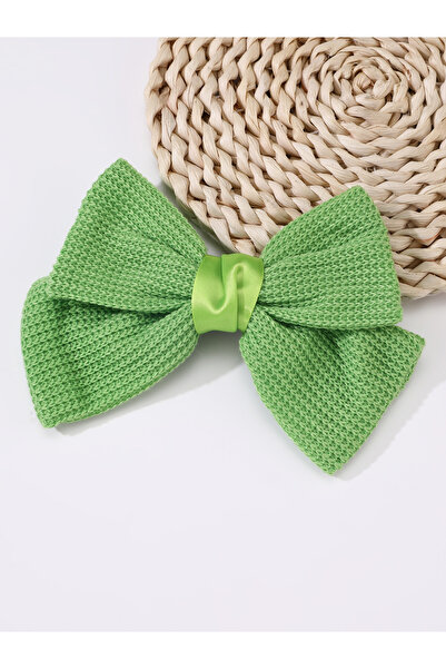 Take Two By Styli Textured Bow Hair Clip