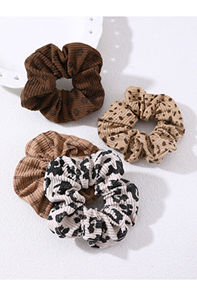 Take Two By Styli Set of 4 - Printed Hair Tie