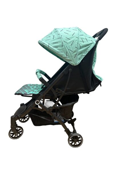 L-Sun Trolley-style Sport Stroller with Reclining (Sleep) Position - Turquoise