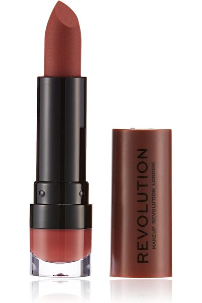 MAKEUP REVOLUTION أحمر شفاه مطفي - جون روج 124