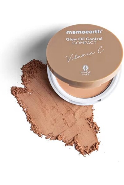 Mamaearth Glow Oil Control Compact Powder SPF 30 with Vitamin C & Turmeric - 9 g (Ivory Glow)