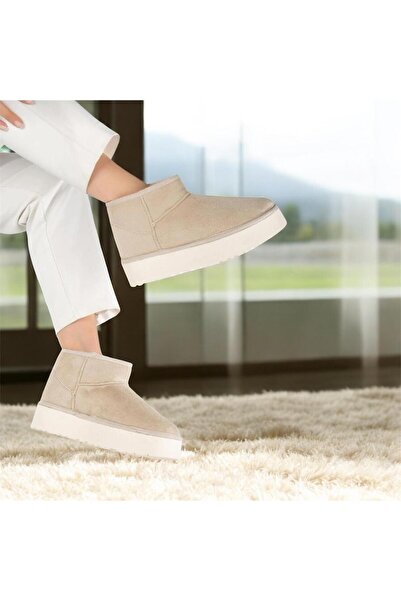 Lion Жіночі міні-чоботи з товстою підошвою та хутром всередині