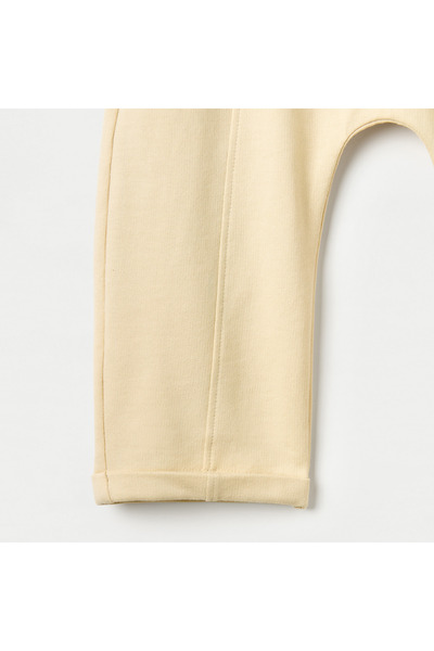 Juniors Solid Pants with Elasticated Waistband