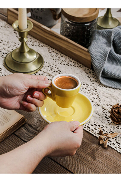 Shuer Ceramic Coffee cup, Espresso cup，Arabic coffee cup，Turkish coffee cup, Cup and Saucer Set 75ML