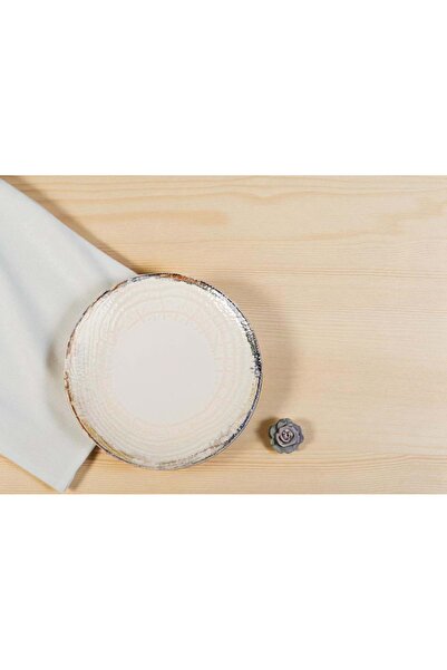 La Mediterranea Farfurie întinsă din ceramică, model Albus, 20 cm -