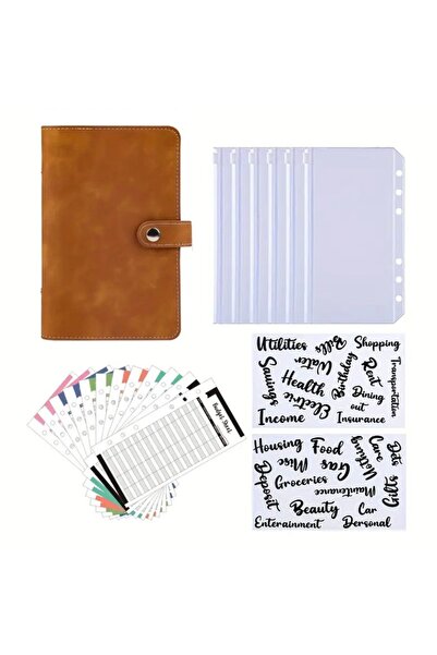 aetcr My Savings Agenda Budget Organizer A6 Budget Planner Wallet