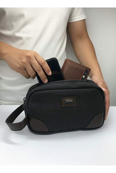 NEWISH POLO ACCESSORIES SUNTREND Kanvas Kumaş Traş Kozmetik Bakım Ve Günlük E...