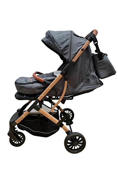 L-Sun Sport stroller, 6-36 months, with bag and plush footmuff - Gray