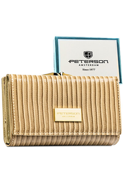 Other Portofel de damă din piele+PU PTN PS108-CRV-2371 Kaki