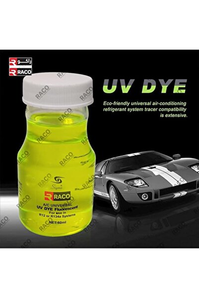 Raco Universal Auto Cooling Oil Leak Detection Radiator Fluorescent Dye for AC 60ml